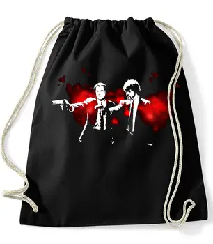 

Blood bag backpack--pulp fiction