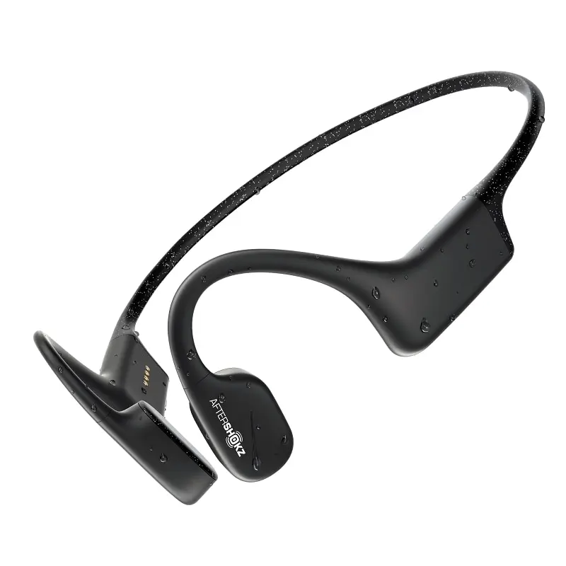 Водонепроницаемые наушники- плеер c костной проводимостью AfterShokz Xtrainerz - Цвет: Черный