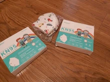 Mascarilla KN95 de 5 capas con filtro FFP2 para niños y niñas, máscara facial con respirador CE, antipolvo, para chico y Chica, 2021