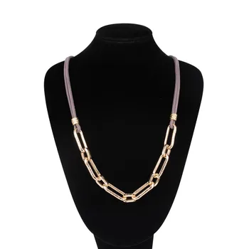 

Necklace jewelery chain (jewelery alloy, gray) 56386