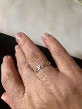 Anillos de corazón de amor hueco de Plata de Ley 925 para mujer, anillos de dedo de tamaño ajustable, joyería de boda para fiesta