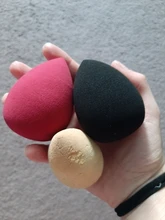 Esponja de maquillaje profesional con gota de agua, esponja cosmética para base correctora, crema, licuadora, esponja de agua suave, venta al por mayor