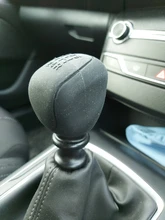 Car-Gear-Head-Shift-Knob-Cover Ball-Collars Ford-Focus-2-3-4-Mk2 MK3 MK4 MT