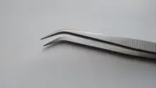 Pinzas de acero inoxidable para joyería, pinzas ajustables, con bloqueo deslizante de 6,3 pulgadas, punta recta/curva, pinzas antiestáticas