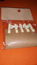 10 unids/lote Original creativo de decoración del hogar Clip de madera para los regalos de los niños