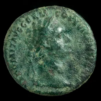 

Dupondio of Domitian-MONETA AVGVSTI-27mm/10.46 gr.