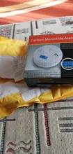 Sensor de alarma de CO Gas para el hogar, Detector de monóxido de carbono con pantalla Digital LCD, alarma automática de seguridad