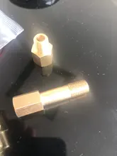 Thread Connector Fitting-Adapter Nipple-Pipe Brass Water-Fuel BSP Male-To-Female Coupler