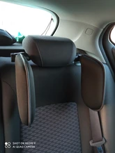 Headrest Neck-Pillow Memory-Foam-Pad Cervical-Spine Side-Head-Support Car-Seat Comfort