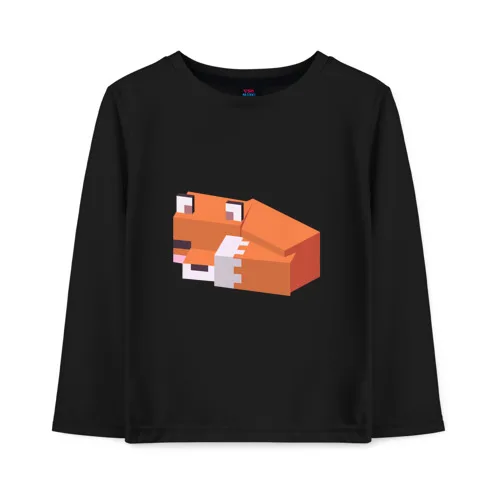 Детский лонгслив хлопок MINERCRAFT | Мать и ребенок