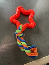 Interactive-Toy Rubber Knot Small-Dog-Training Durable-Shape Chewing Natural Pet-Dog