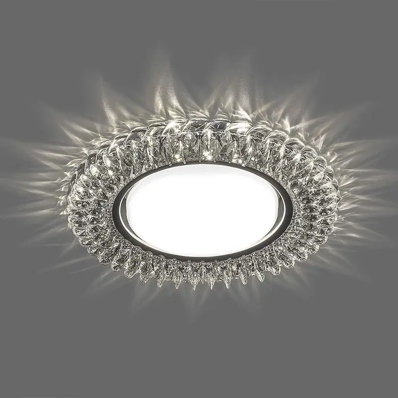 Recessed downlight with white LED 6937 ceiling light gx53 (without bulb) | Освещение