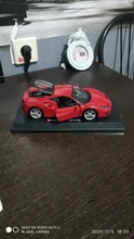 Bburago 1:24 FERRARI 488 PISTA simulation alloy car model Collect gifts toy