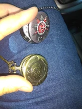 Reloj de bolsillo de cuarzo Unisex, con insignia Retro de la URSS, estilo Hoz, martillo, CCCP, emblema de Rusia, para reloj de hora