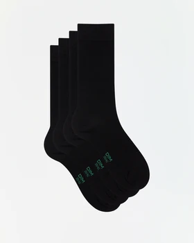 

2 Pack short socks man Green Ecosmart fabric Seacell™