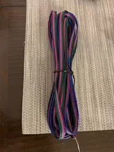 Electrical-Wire-Cable Connector Led-Strip-Light WS2812B 18/20/22awg-cable for RGB RGBW