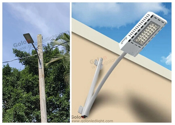 slim street lighting