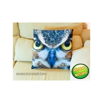 

Owl Head Cushion 50x50 (Filling included)