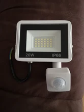 LED Floodlight Reflector Foco-Lamp Motion-Sensor Garden Outdoor 220V 100W Wall Waterproof