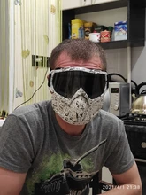 BOLLFO-Gafas de esquí para Snowboard, gafas de esquí para nieve, a prueba de viento, gafas de vidrio para Motocross con filtro para la boca