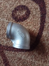 Female--Femalethreaded-Pipe-Fittings Stainless-Steel Dn8-Dn50-Elbow Angled-F/F 90-Degree