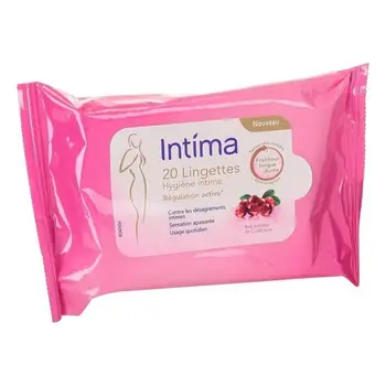 

INTIMATE Middling Activ Wipe x20