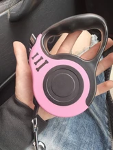 3m y 5m Durable Correa automática retráctil de Nylon gato plomo extensión cachorro caminar correr a la ruleta para perros