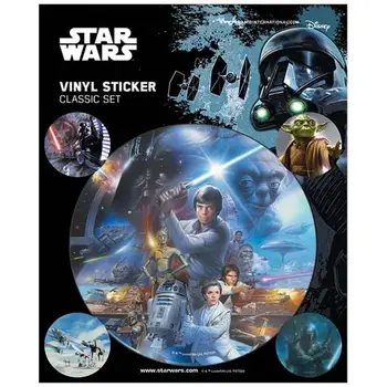 

Star Wars: Classic Sticker Pack (set stickers 12,5x10 Cm)