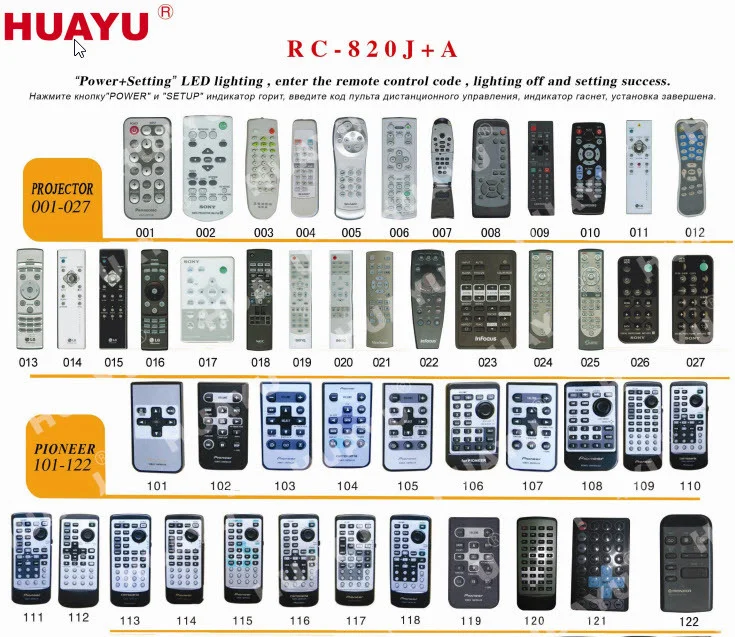 Настройка универсального пульта huayu. Универсальный пульт Huayu RC-820j+d. Универсальный пульт Huayu RC - 820j+ d. Пульт универсальный Huayu RC 820j +c. Пульт car RC 820j инструкция.