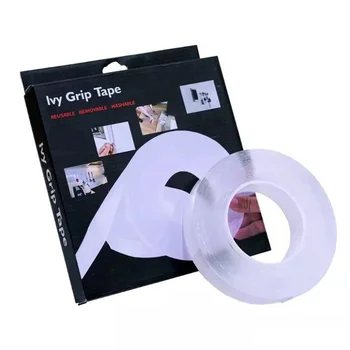 

Reusable fastening tape Ivy grip tape 3 m (transparent)