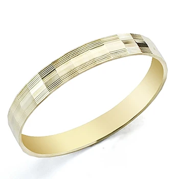 

Alliance 9k Gold 3mm. Carved [7875]