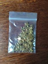 WYSIWYG 40pcs 11x8mm 3 Colors Tiny Star Charm Star Pendant For Jewelry Making