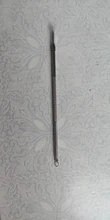 Aguja de acero inoxidable para extraer acné, aguja para extraer acné, acero inoxidable, extracción de espinillas, 1 unidad