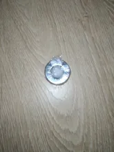 Tapa redonda para agujero de rebosadero, cubierta de desbordamiento para fregadero de cerámica, plástico/Cobre, cromado, 1 Uds.