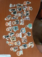 ¡20/50 unids/pack Anime tee! Pegatinas de grafiti impermeables para motocicleta, pegatinas adhesivas geniales para viaje, equipaje, guitarra, nevera, portátil