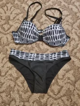 Sexy Swimsuit Bikini-Set Bandeau Push-Up Plus-Size Beach Women Europe Female S--Xxl