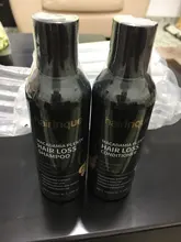 Champú y acondicionador para el crecimiento del cabello con queratina brasileña, conjunto para mejorar el crecimiento del cabello, regalos, previene el cuidado de las mujeres de 200ml