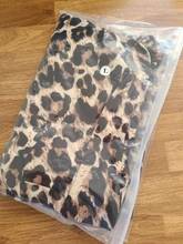 EIFER-Body de leopardo para mujer, Body Sexy ajustado, traje de cuello alto de manga larga, mono estampado