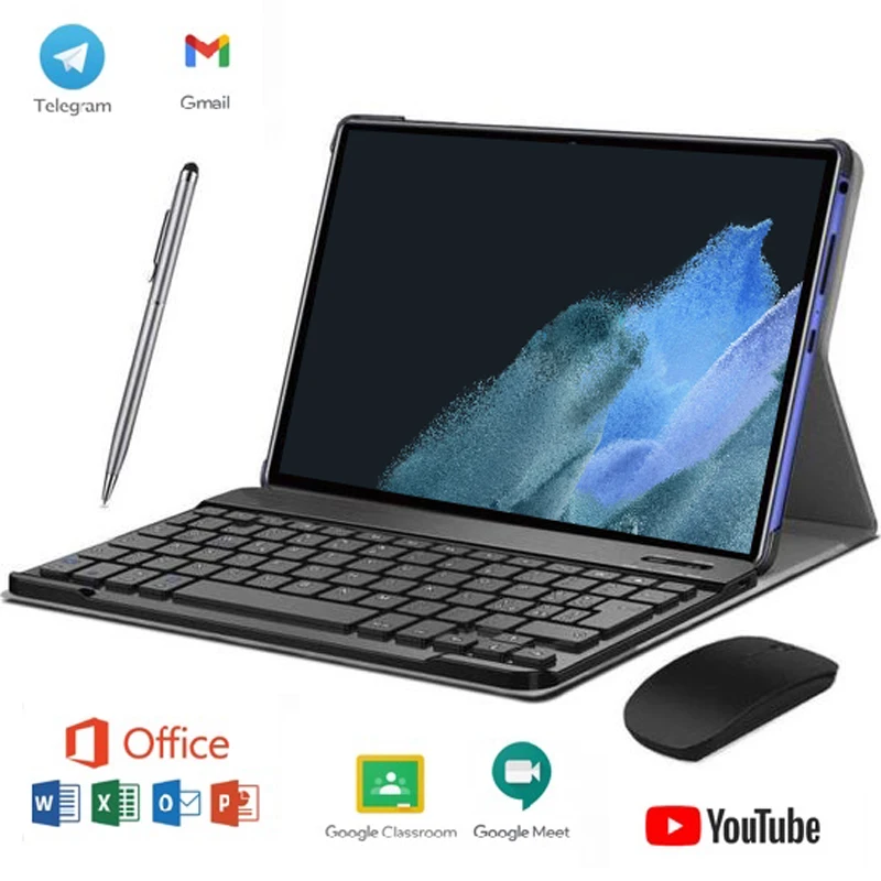 Планшет Samsung с 10-ядерным процессором mt6979 10 1-дюймовым дисплеем ОЗУ ГБ ПЗУ 2022 2-мя