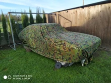 Kayme cubierta para coche portadas de coche de camuflaje al aire libre de protección solar a prueba de agua reflector polvo lluvia nieve protectora suv sedán completo