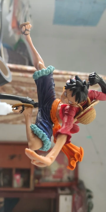 🔥 14CM One Piece Luffy Action Figure photo review