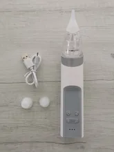 Aspirador Nasal de bebé, limpiador Nasal ajustable de seguridad para recién nacido