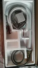 Kitchen Faucet Pull-Out-Sensor Touch Double-Water-Mixer Installat Black Hot-And-Cold-Waterdeck