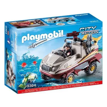 

Amphibian Car City Action Playmobil 9364 (11 pcs)