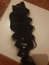 Lumiere-mechones de cabello humano mechones de cabello suelto de ondas profundas con cierre y 3/4 mechones 100% cabello humano para mujer negra, cabello Remy