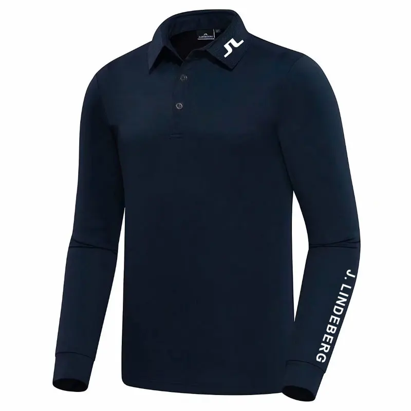 Spring Autumn Men Golf T-Shirts 3 Color JL Long Sleeve Clothes Badminton Outdoor Leisure Sport Shirts Free Shipping | Спорт и