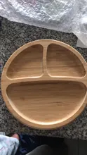 Plato de cena para bebé, tazón de alimentación de bebé, vajilla de alimentación de madera para niños con ventosa de silicona, tenedor de madera, cuchara, platos para niños