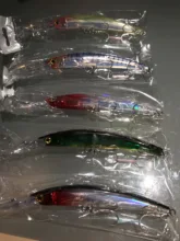 Big Crankbait Lures Wobbler Minnow Fishing-Tackle Artificial-Bait Bass-Trolling Peche