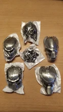 LLavero de depredador alienígena, máscara de AVP, llaveros para bolsos, llavero de coche, joyería