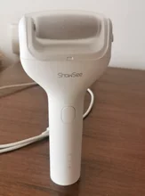 Showsee-Lima eléctrica para pies, removedor de callos al vacío, herramientas profesionales de pedicura, lijadora eléctrica para pies, B1-W para el cuidado de la piel